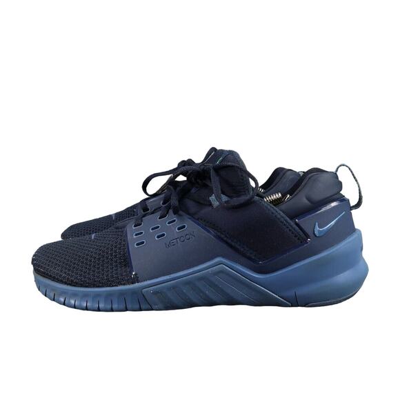 Nike Shoes Mens 11 Athletic Trainers Free Metcon 2 Blue Running Active Gym Sport - Picture 5 of 14
